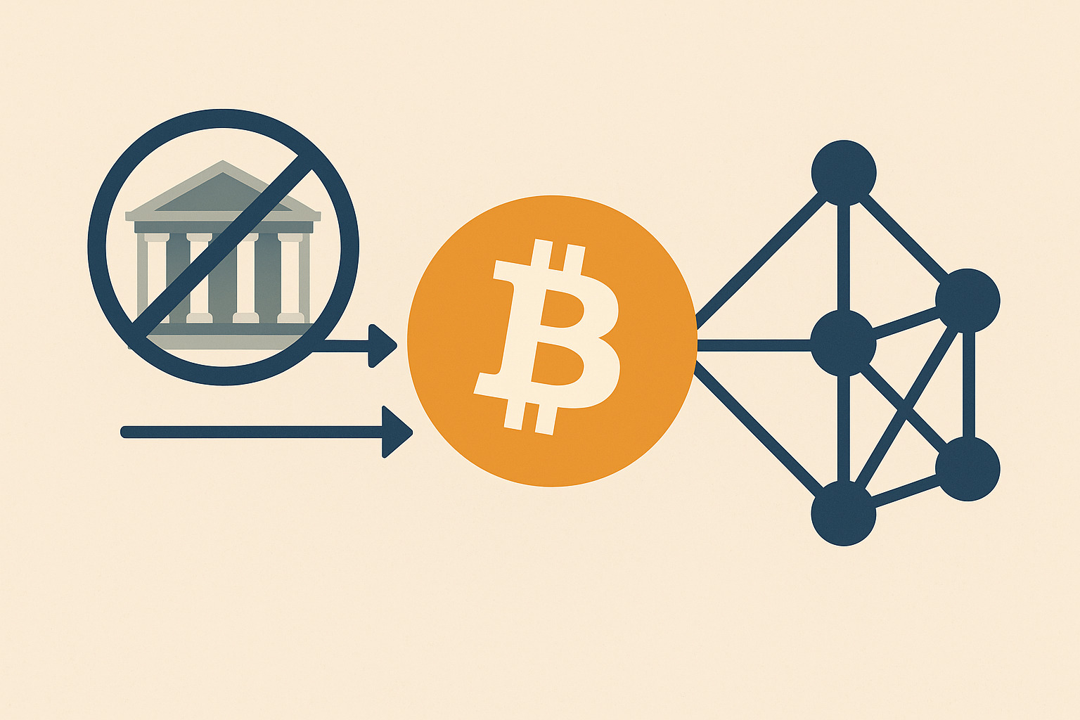 How Bitcoin Works Without a Central Bank