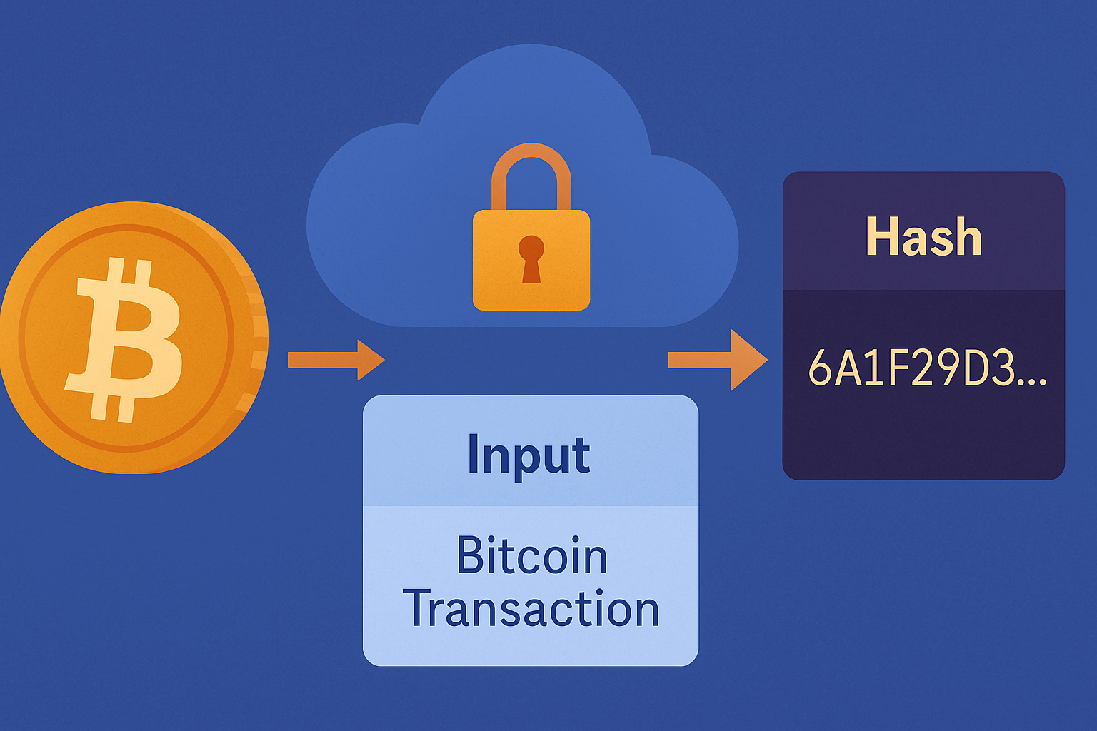 How Hash Functions Secure Bitcoin Transactions